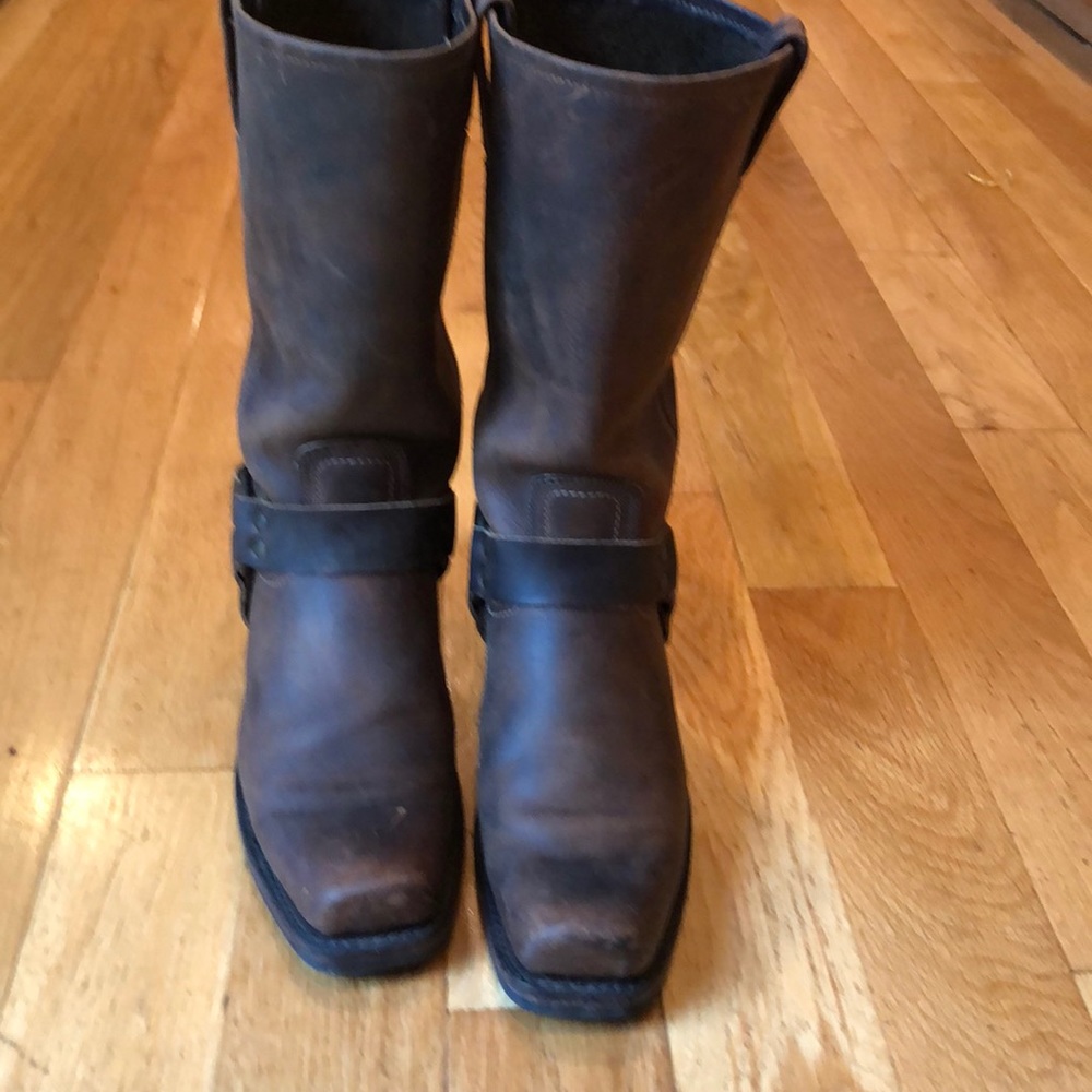 Frye harness boots